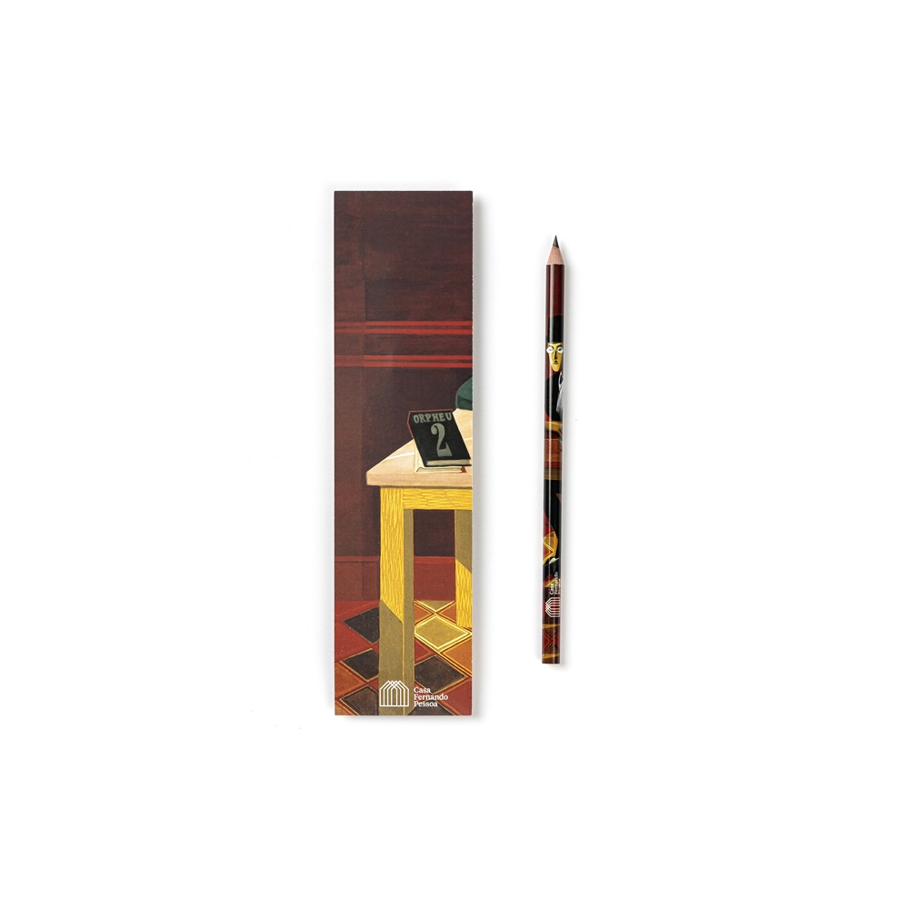 Lápis com marcador de Livros - CFP/M-ART
